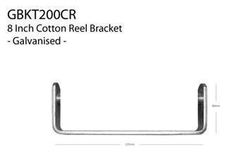 (184672) 184672 Galvanized Roller Bracket 8